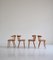 Scandinavian Modern J104 Dining Chairs by Jørgen Bækmark for FDB Furniture, 1970s, Set of 4, Image 4