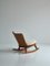 Rocking Chair Moderne en Pin par Göran Malmvall pour Svensk Fur, Suède, 1930s 6