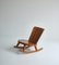 Swedish Modern Rocking Chair in Pine by Göran Malmvall for Svensk Fur, 1930s 15