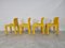 Vintage Model 4875 Chairs by Carlo Bartoli for Kartell, 1970s, Set of 4 8