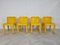 Vintage Model 4875 Chairs by Carlo Bartoli for Kartell, 1970s, Set of 4 1