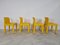 Vintage Modell 4875 Stühle von Carlo Bartoli für Kartell, 1970er, 4er Set 6