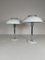Skandinavische moderne Mushroom Tischlampen von Fagerlhults, 1970er, 2er Set 15