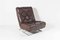 Mid-Century Tetrad Nucleus Lounge Chair in Brown Leather, 1970s 1