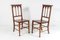 19th Century Gothic Arts and Craft Ecclesiastical Hall Chairs in Oak, Set of 2 9
