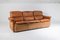 Brown Tan Cognac Leather & Suede DS12 3-Seat Sofa, 1970s, Image 1