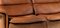 Sofá de tres plazas DS12 de cuero marrón coñac y gamuza, años 70, Imagen 2