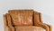 Mid-Century Tan Leather Patchwork Club Chair by Gimson & Slater England, 1970s, Image 5