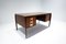 Mid-Century Modern Wooden Desk with 6 Drawers, Italy, 1960s 2