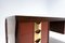 Scrivania Mid-Century moderna in legno con 6 cassetti, Italia, anni '60, Immagine 4