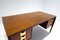 Mid-Century Modern Wooden Desk with 6 Drawers, Italy, 1960s 5