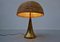 Modern Italian Brass and Bamboo Table Lamp, Set of 2, Image 4
