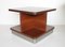 Mid-Century Italian Rosewood Coffee or Sofa Table with Wheels by Formanova, 1970s, Image 4