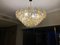 Large Amber and Grey Poliedri Murano Glass Chandelier 9