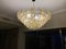 Large Amber and Grey Poliedri Murano Glass Chandelier, Image 9