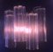 Pink Tronchi Murano Glass Chandelier 18