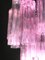 Pink Tronchi Murano Glass Chandelier 14