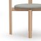 Principal Dining Wood Chair City Character by Bodil Kjær for Joe Colombo 4