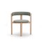Principal Dining Wood Chair City Character by Bodil Kjær for Joe Colombo, Image 2