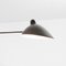 Lámpara de pared giratoria con cuatro brazos rectos en negro de Serge Mouille para Indoor, Imagen 7