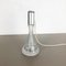 German Metal and Glass Tulip Desk Light by Peill & Putzler, 1970s 3