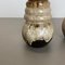 Fat Lava Pottery Vases by Scheurich, 1970s, Set of 2 9