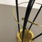 Mid-Century German Hollywood Regency Metal Brass Umbrella Stand, 1950s 9