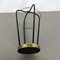 Mid-Century German Hollywood Regency Metal Brass Umbrella Stand, 1950s 13