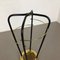 Mid-Century German Hollywood Regency Metal Brass Umbrella Stand, 1950s 4