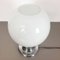 Extra Large White Murano Bubble Glass Shade Table Light from Cosack, 1970s 5