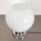 Extra Large White Murano Bubble Glass Shade Table Light from Cosack, 1970s, Image 5