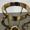 Hollywood Regency Italian Solid Brass Umbrella Stand, 1970s 13