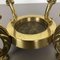 Hollywood Regency Italian Solid Brass Umbrella Stand, 1970s, Image 6