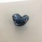 Italian Murano Glass Blue Bowl Element Shell Ashtray Murano, 1970s, Image 2