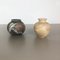 Abstract German Fat Lava Pottery Vases from Ruscha, 1960s, Set of 2, Image 2