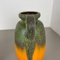German Multi-Color Fat Lava Pottery Vases from Scheurich, 1970s, Set of 2, Image 12