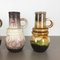 German Fat Lava Pottery Vases from Scheurich, 1970s, Set of 3, Image 3