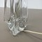 Hollywood Regency French Crystal Glass Lucid Table Light from Sevres, 1960s 11