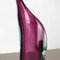 Extra große italienische mehrfarbige Sommerso Vase aus pinkem Muranoglas, 1970er 12