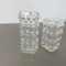 German Bubble Vases by Wilhelm Braun-Feldweg for Hirschberg, 1960s, Set of 2 6