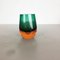 Italian Multicolor Murano Glass Sommerso Object Vase Bowl, 1970s 2