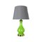 Green Opaline Murano Glass Table Light by Cenedese Vetri, 1960s, Image 1