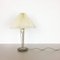 Lámpara de mesa italiana modernista grande con base de metal, años 60, Imagen 9