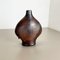 German Fat Lava Ceramic Pottery Vase by Gerda Heukoth for Carstens Tönnieshof, 1970s, Image 2
