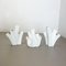 Modernist German Vase Sculptures by Peter Müller for Sgrafo Modern, Set of 3 2
