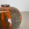 XXL German Sculptural Studio Pottery Vase Object by Otto Meier, 1960s 16