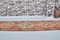 Vintage Turkish Corridor Hand Knotted Rug 8