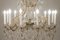 Italian Maria Teresa Suspension Chandelier with 12 Lights, 1940s, Image 3