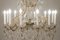 Lustre à Suspension Maria Teresa avec 12 Lampes, Italie, 1940s 3