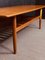 Mid-Century English Long Coffee Table with Teak Rack by Victor Wilkins for G-Plan 9
